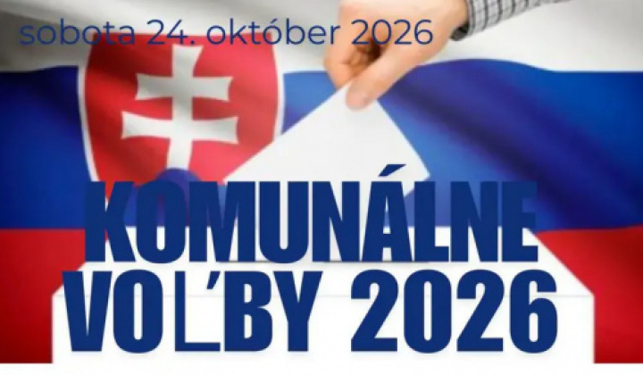 Fotka - Oznámenie o preberaní kandidátnych listín  pre voľby do orgánov samosprávy obcí v roku 2026