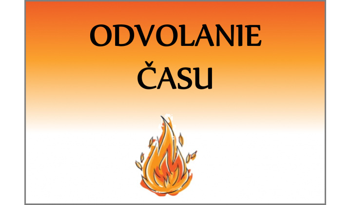 Fotka - Odvolanie času zvýšeného nebezpečenstva vzniku požiaru