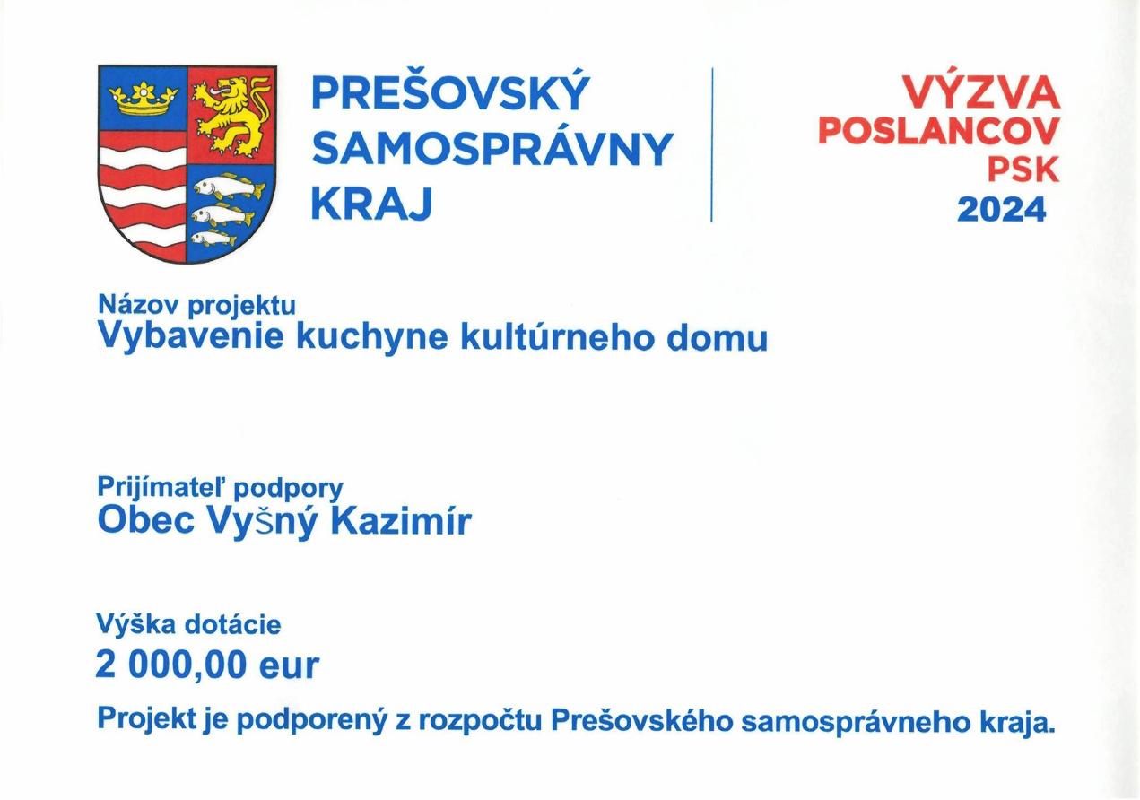 Fotka - Vybavenie kuchyne kultúrneho domu