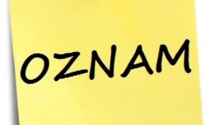 Fotka - Oznam - čerpanie dovolenky 22.4.2025